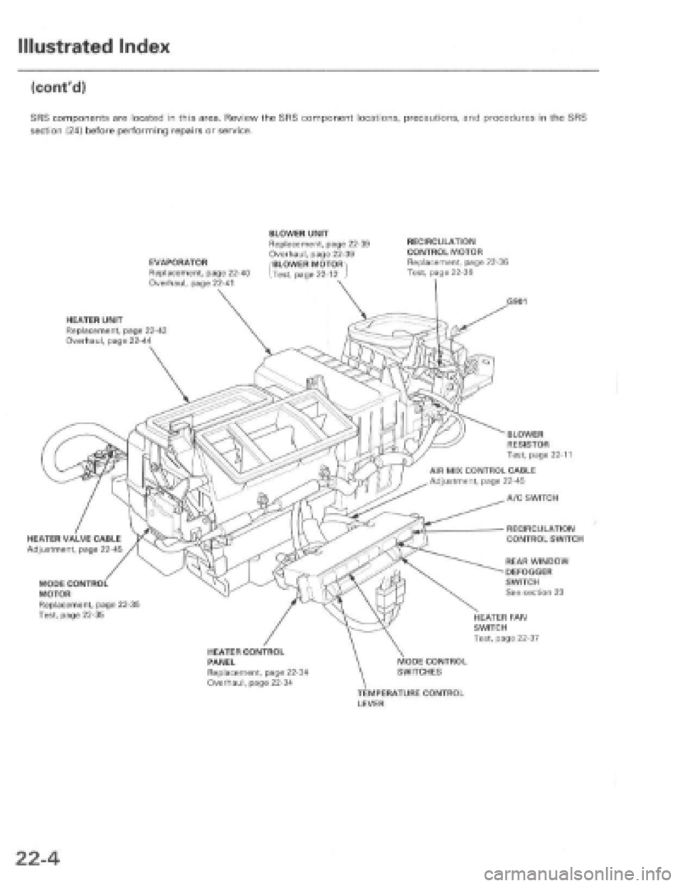 HONDA PRELUDE 1997  Service Repair Manual 