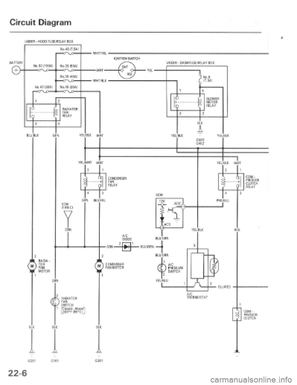 HONDA PRELUDE 1997  Service Repair Manual 