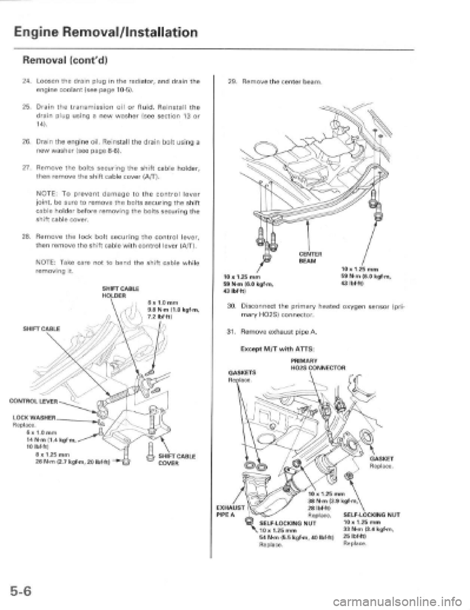 HONDA PRELUDE 1997  Service Repair Manual 