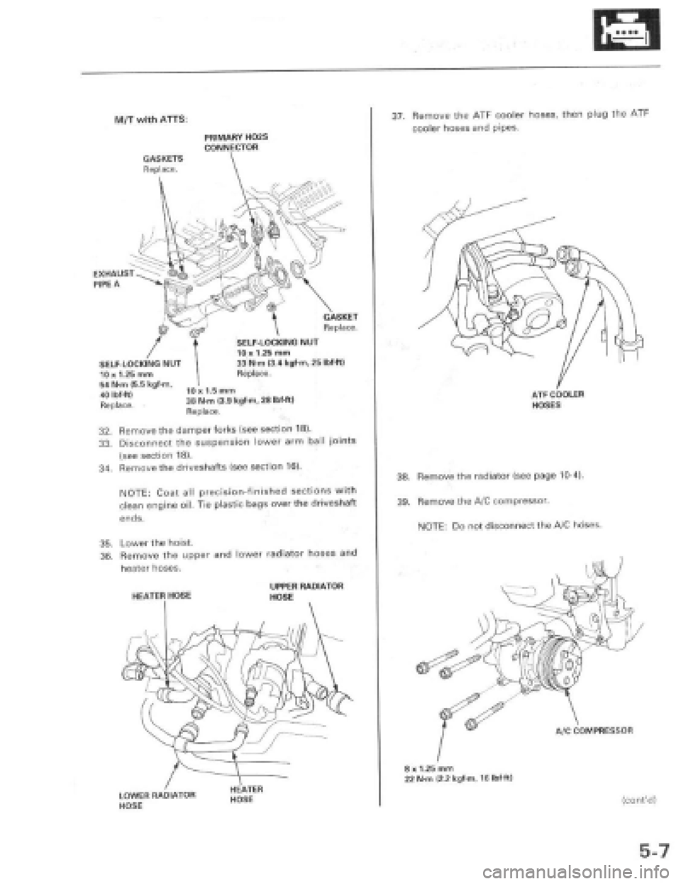 HONDA PRELUDE 1997  Service Repair Manual 