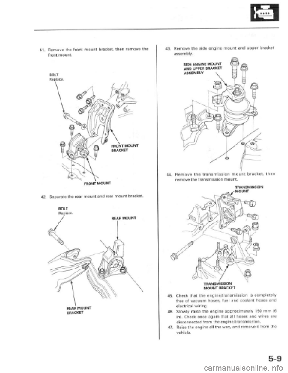 HONDA PRELUDE 1997  Service Repair Manual 