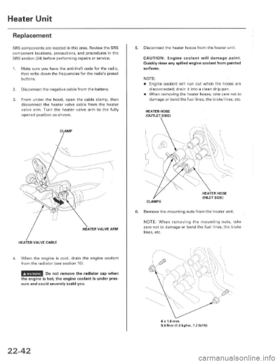 HONDA PRELUDE 1997  Service Repair Manual 