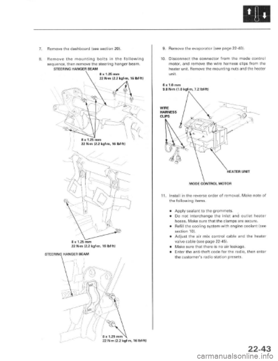 HONDA PRELUDE 1997  Service Repair Manual 