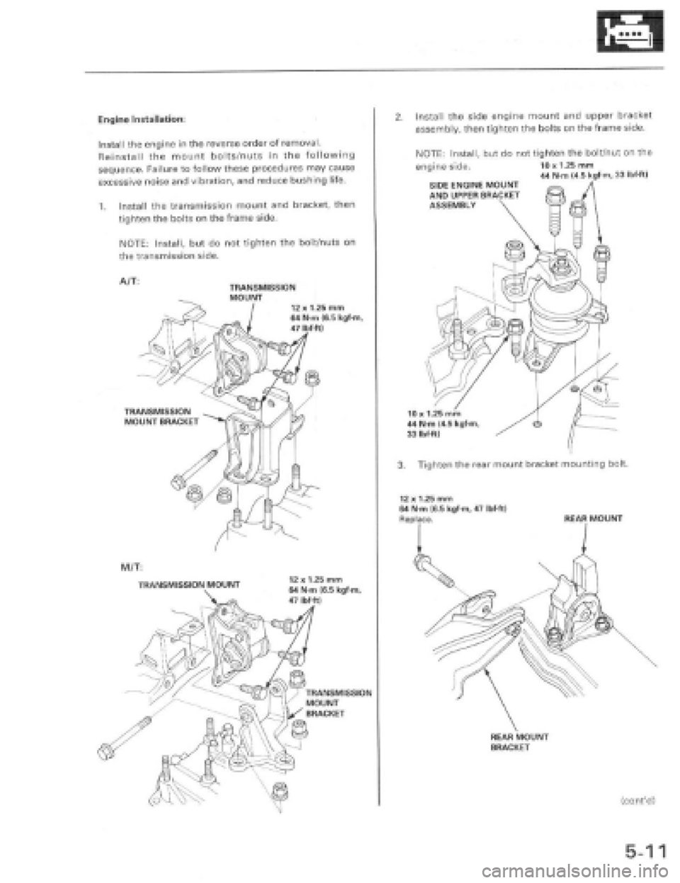 HONDA PRELUDE 1997  Service Repair Manual 