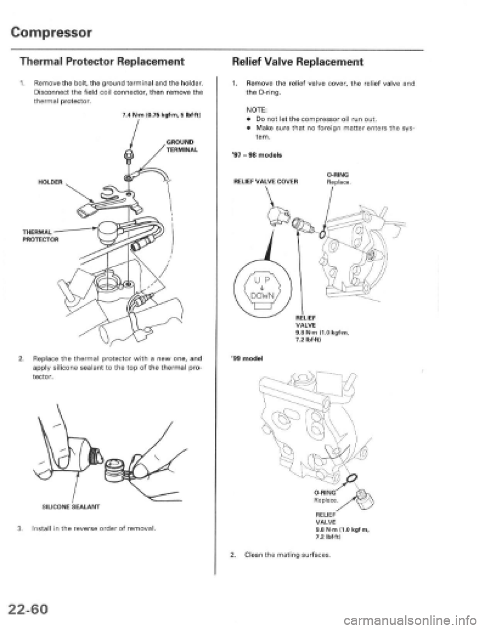 HONDA PRELUDE 1997  Service Repair Manual 