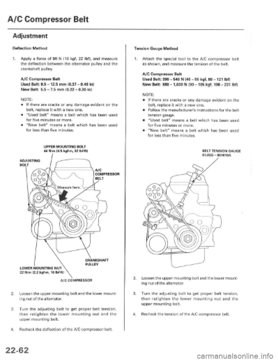 HONDA PRELUDE 1997  Service Repair Manual 