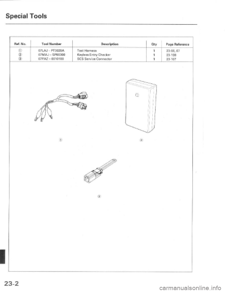 HONDA PRELUDE 1997  Service Repair Manual 