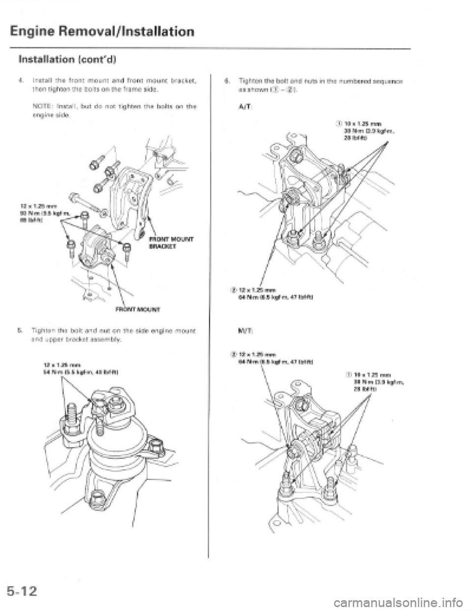HONDA PRELUDE 1997  Service Repair Manual 