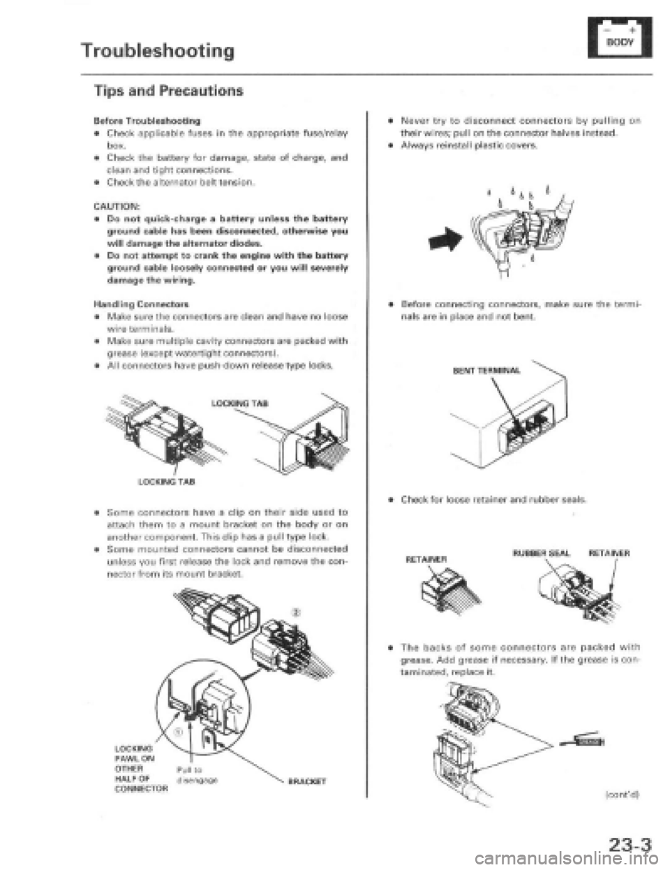 HONDA PRELUDE 1997  Service Repair Manual 