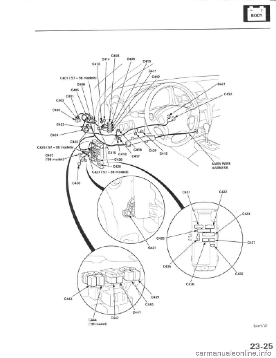 HONDA PRELUDE 1997  Service Repair Manual 