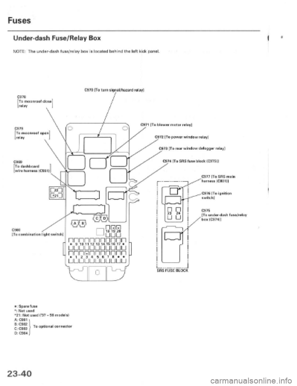 HONDA PRELUDE 1997  Service Repair Manual 