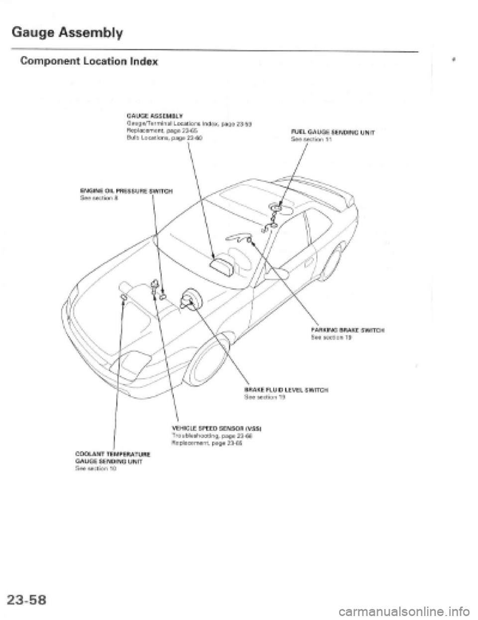 HONDA PRELUDE 1997  Service Repair Manual 