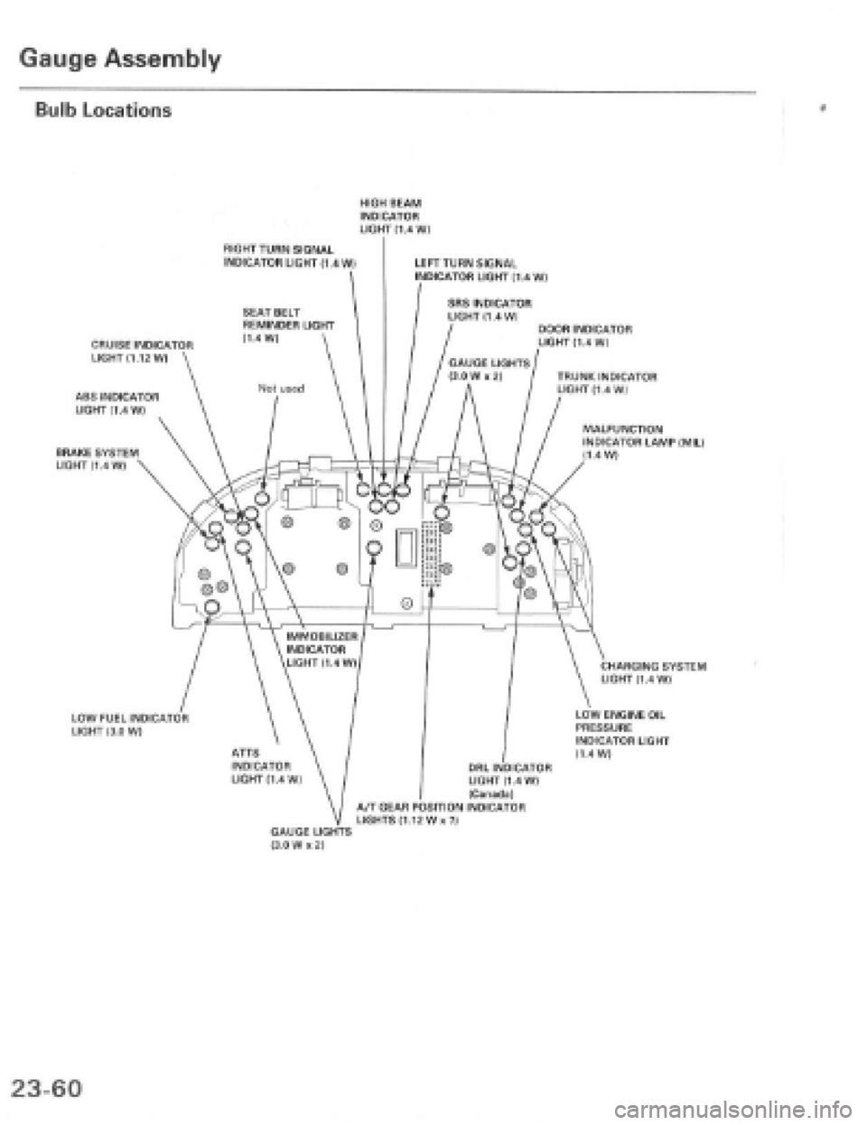HONDA PRELUDE 1997  Service Repair Manual 