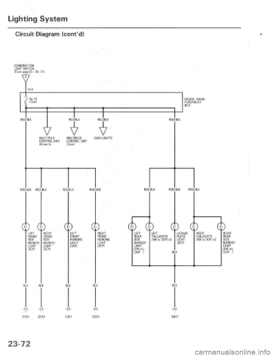 HONDA PRELUDE 1997  Service Repair Manual 