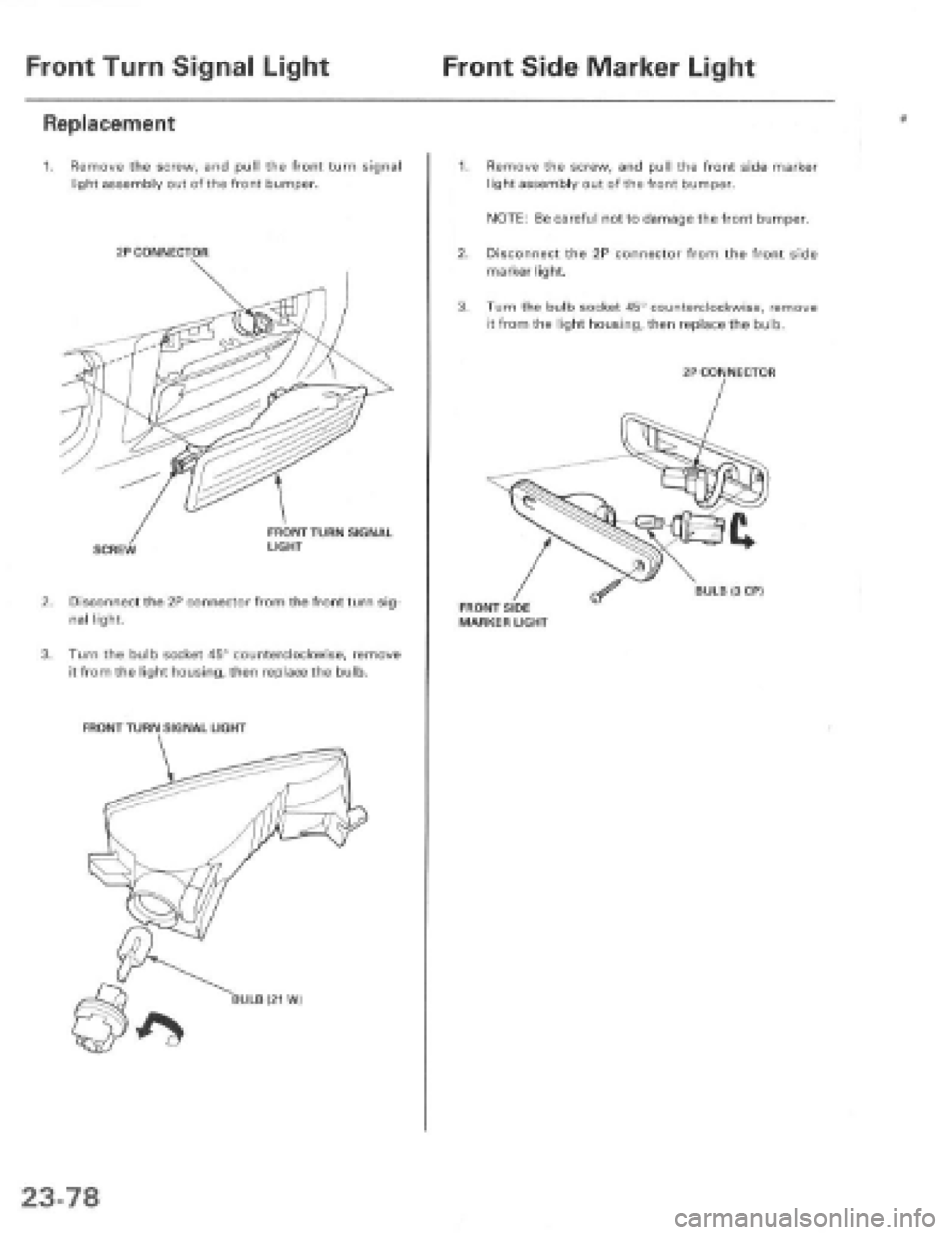 HONDA PRELUDE 1997  Service Repair Manual 