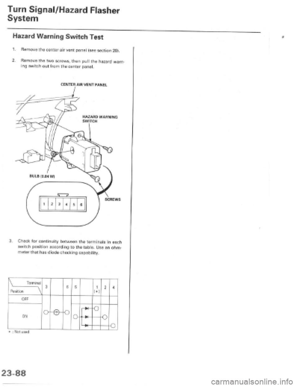 HONDA PRELUDE 1997  Service Repair Manual 