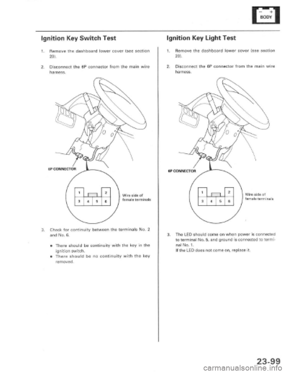 HONDA PRELUDE 1997  Service Repair Manual 