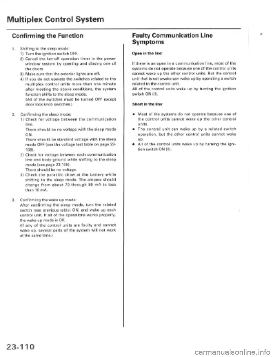 HONDA PRELUDE 1997  Service Repair Manual 