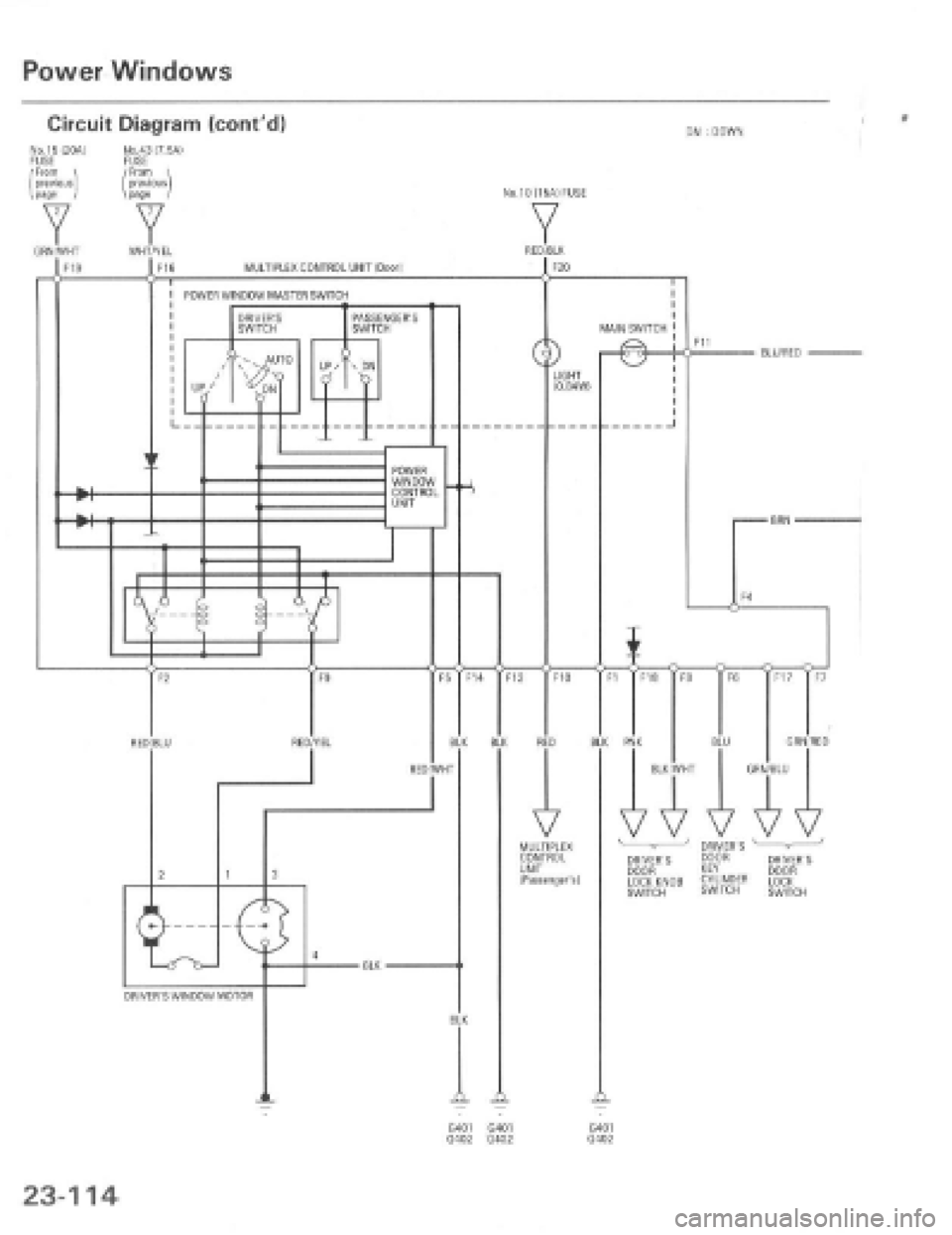 HONDA PRELUDE 1997  Service Repair Manual 