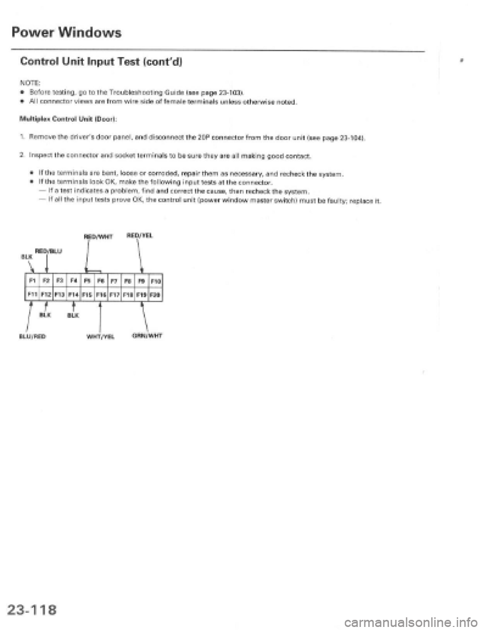 HONDA PRELUDE 1997  Service Repair Manual 