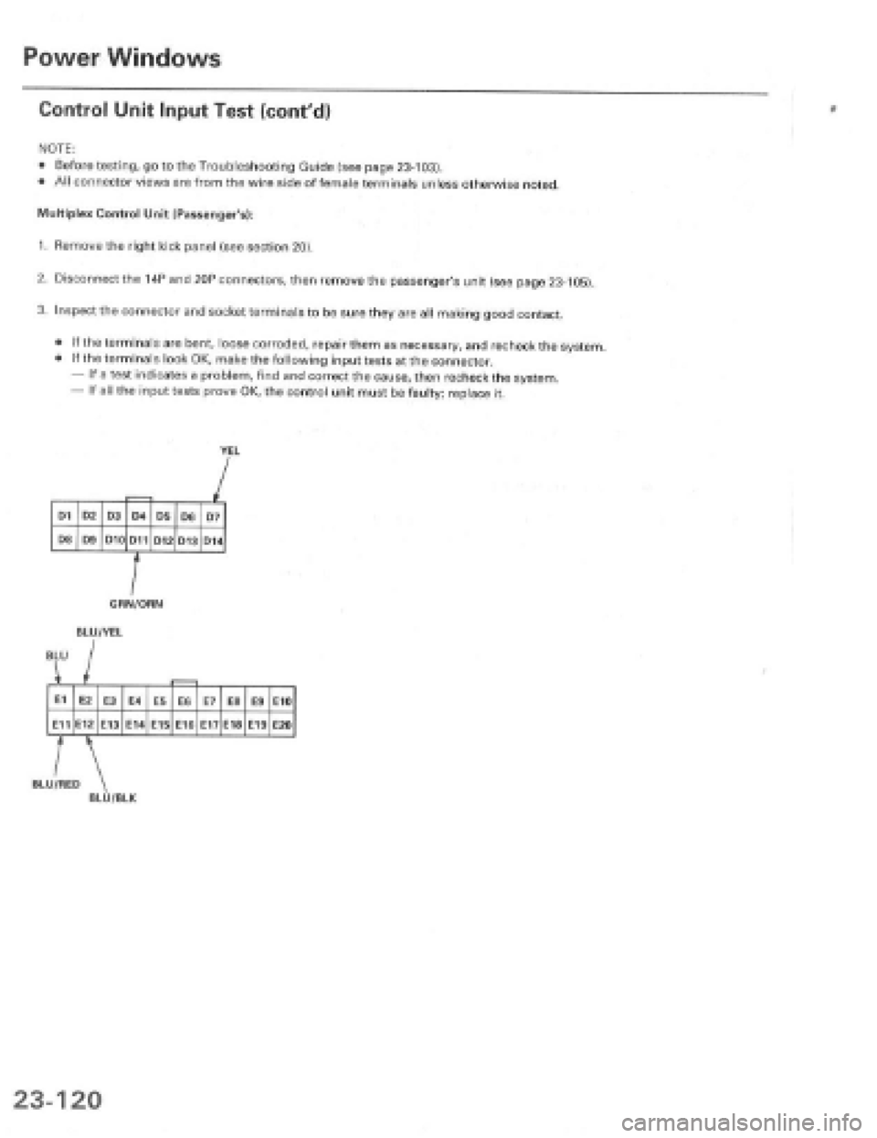 HONDA PRELUDE 1997  Service Repair Manual 