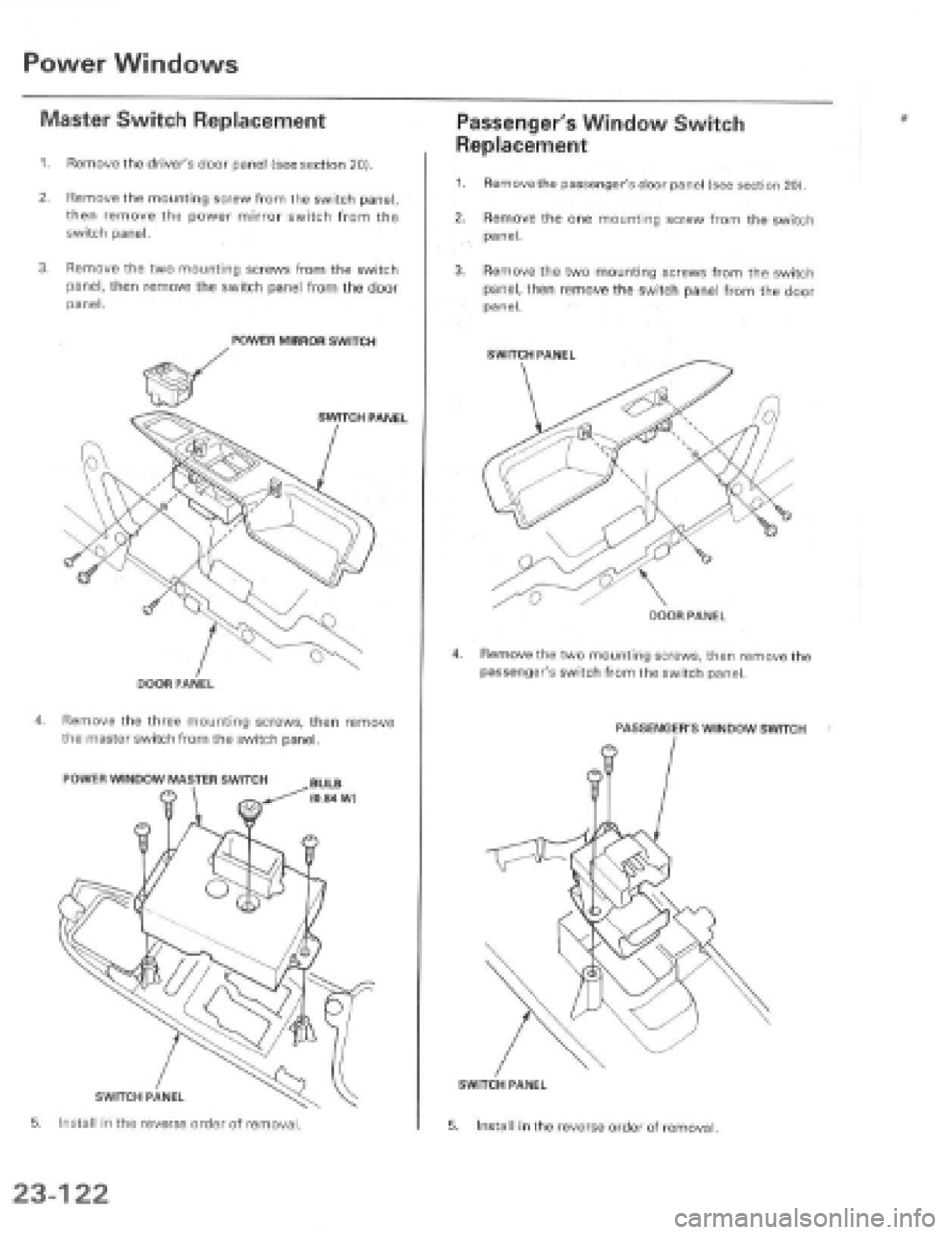 HONDA PRELUDE 1997  Service Repair Manual 