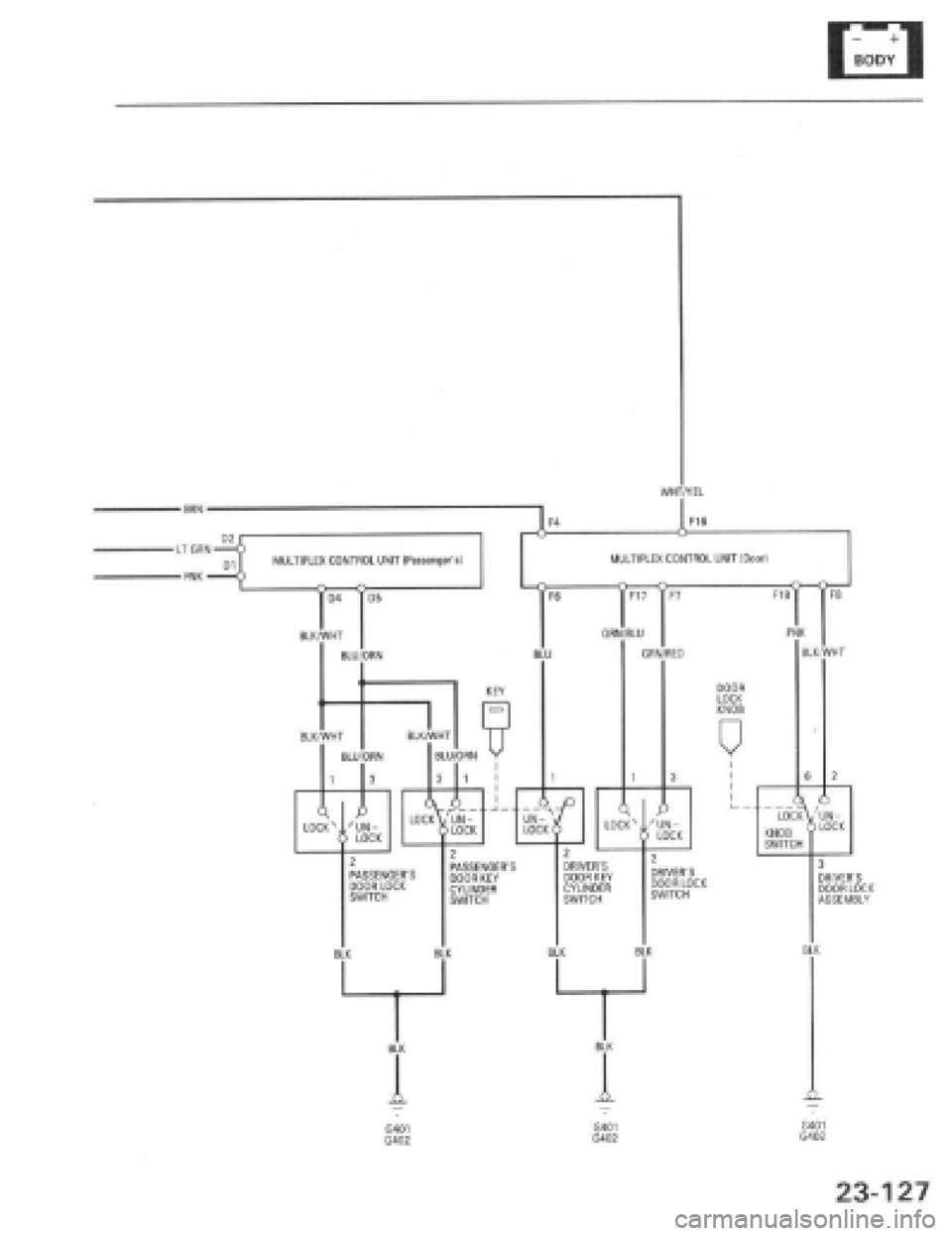 HONDA PRELUDE 1997  Service Repair Manual 