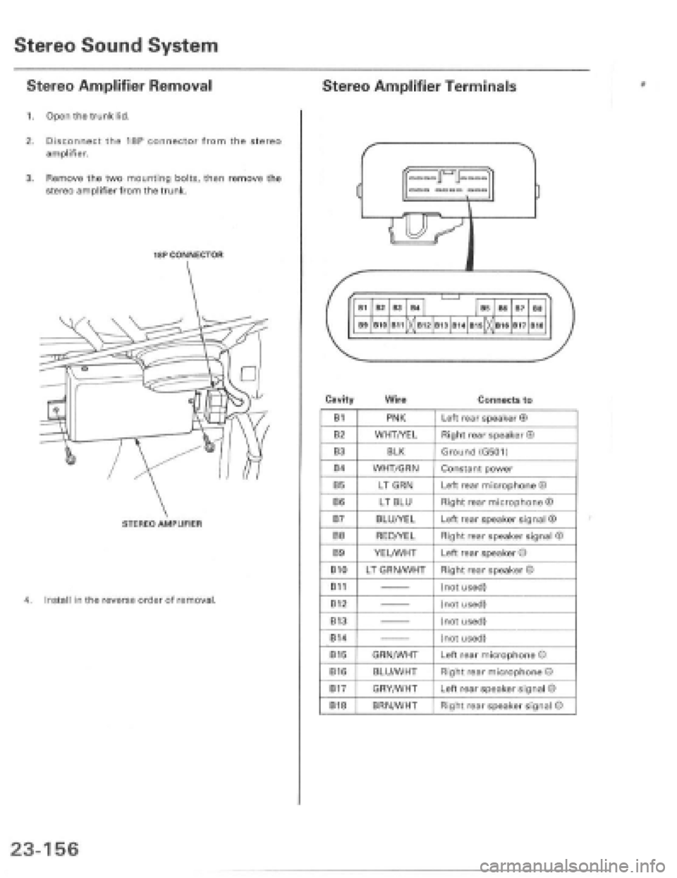 HONDA PRELUDE 1997  Service Repair Manual 