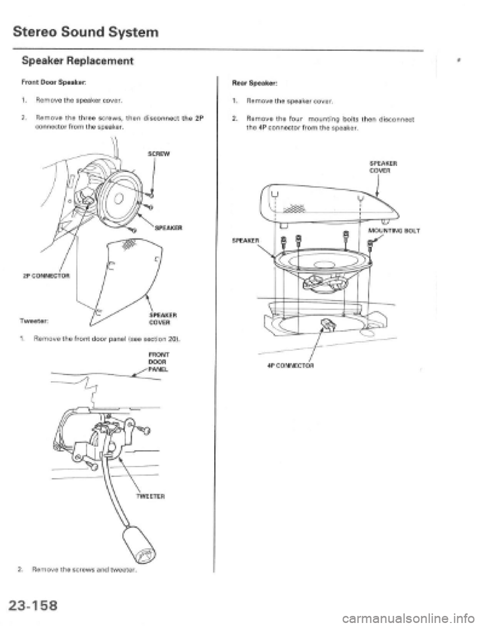 HONDA PRELUDE 1997  Service Repair Manual 