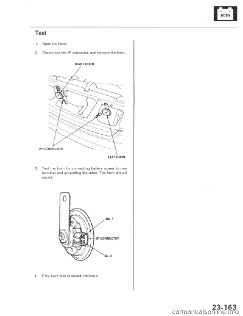 HONDA PRELUDE 1997  Service Repair Manual 