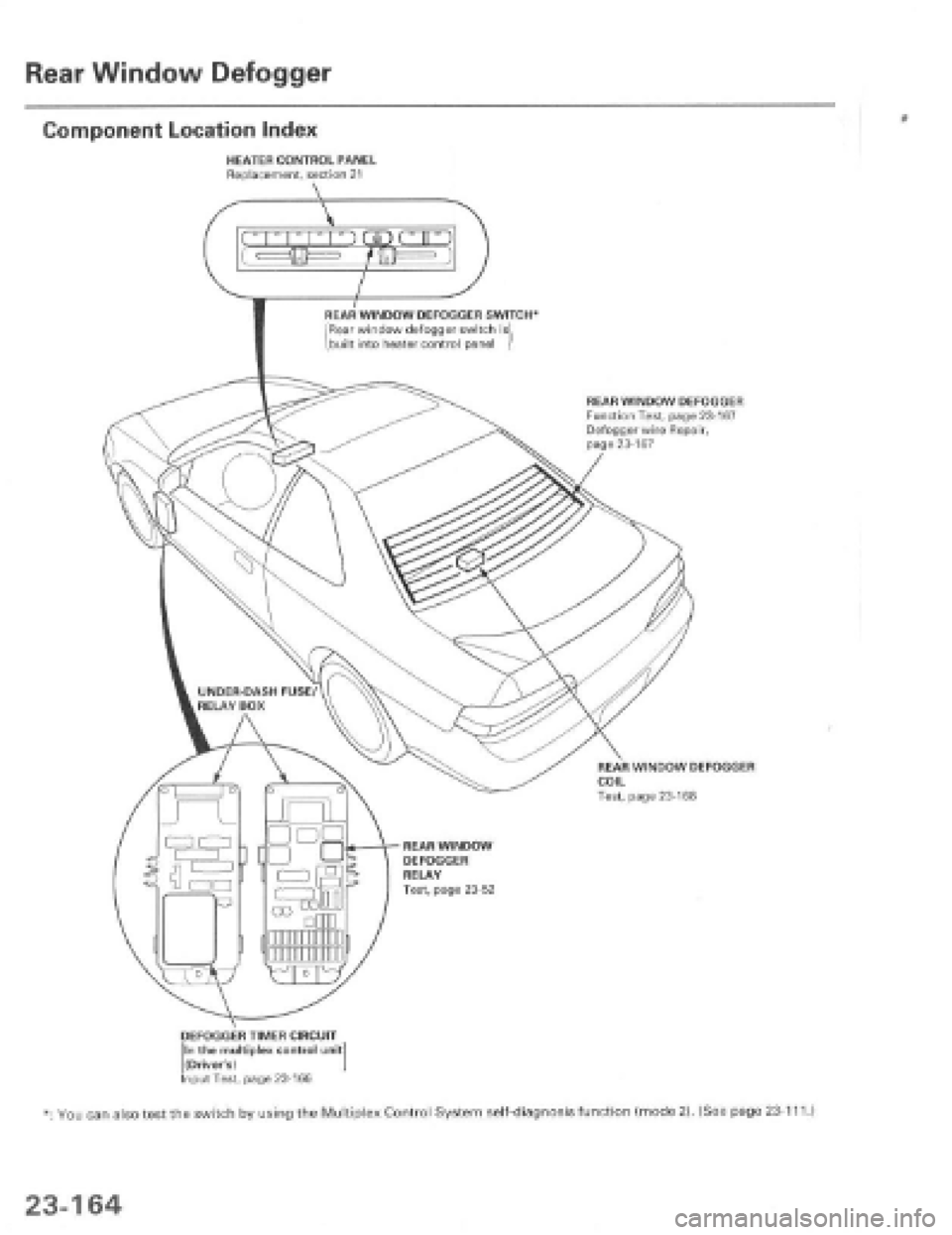 HONDA PRELUDE 1997  Service Repair Manual 