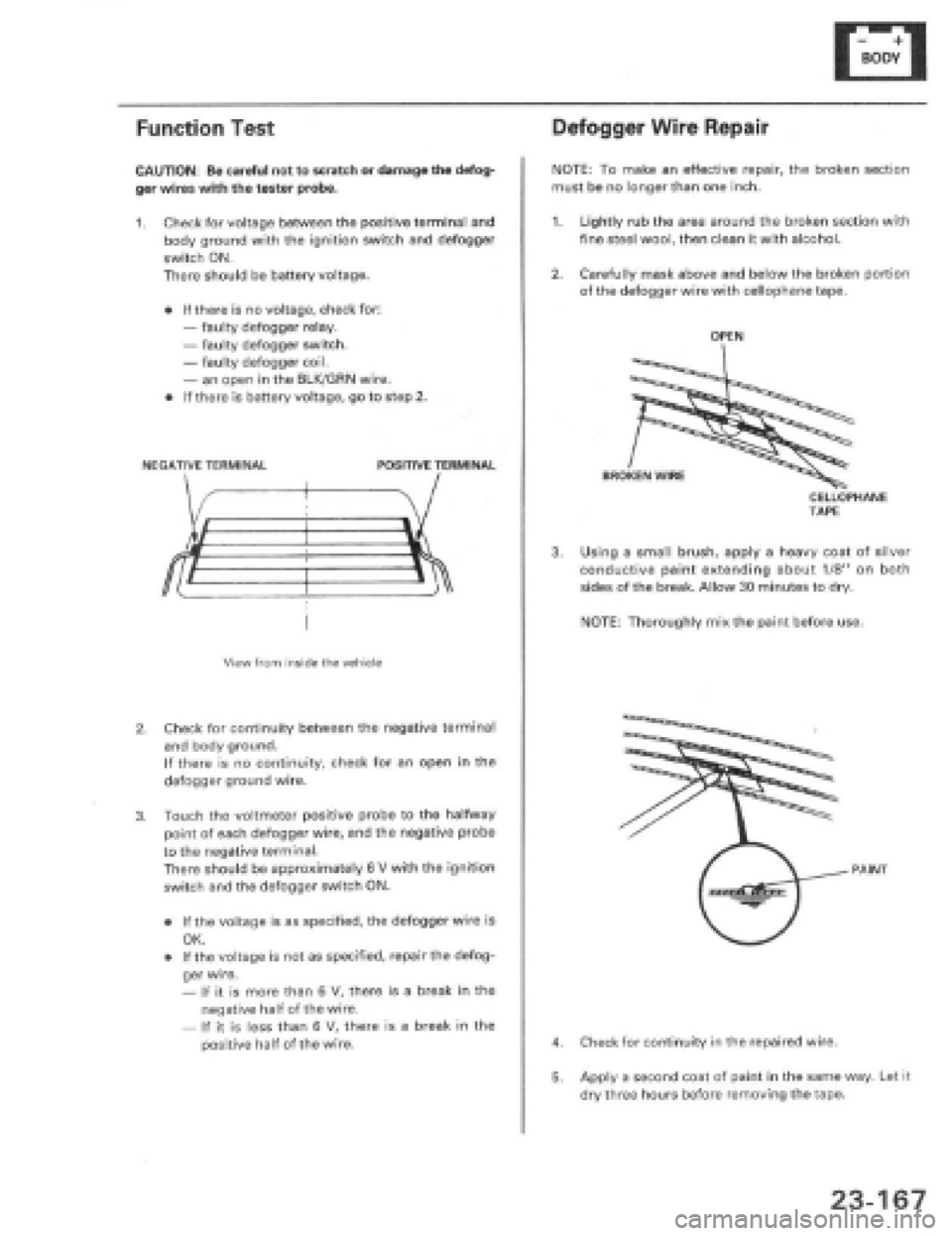 HONDA PRELUDE 1997  Service Repair Manual 