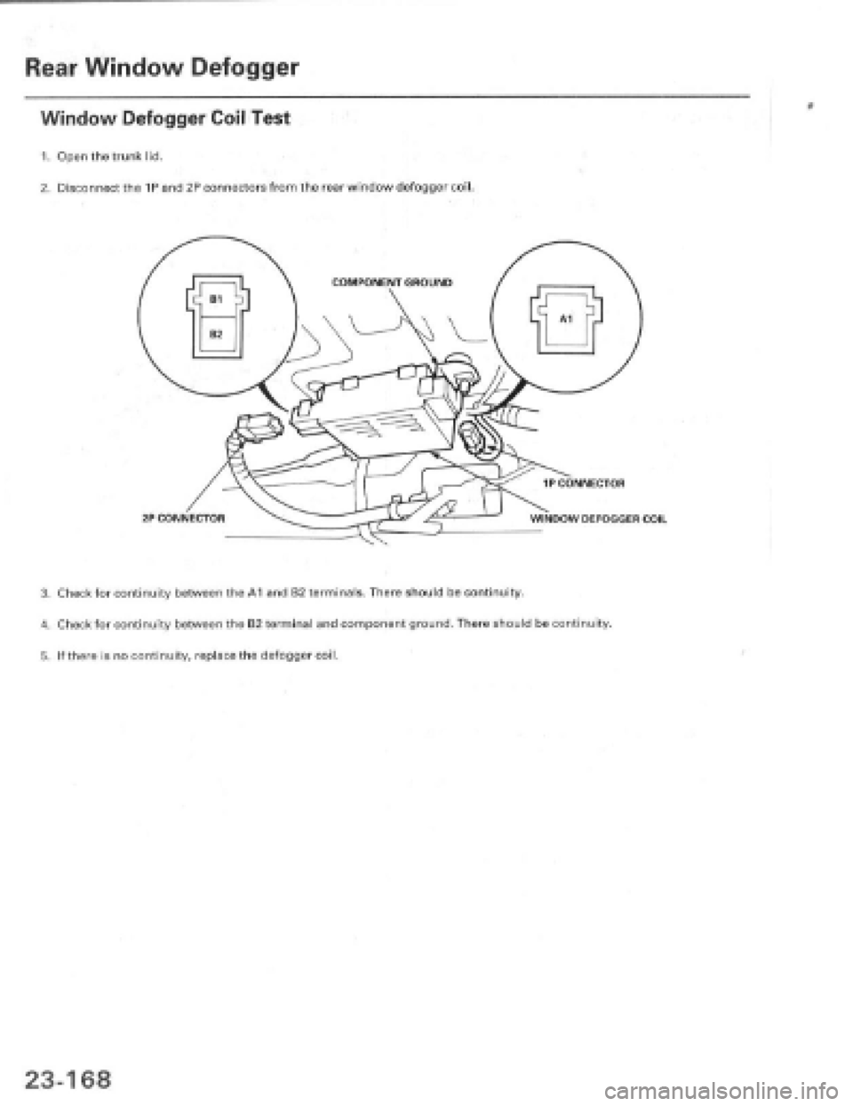 HONDA PRELUDE 1997  Service Repair Manual 