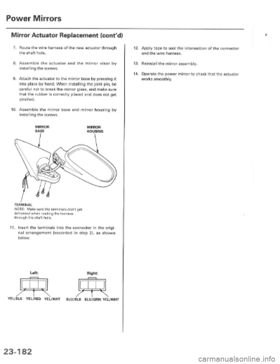 HONDA PRELUDE 1997  Service Repair Manual 