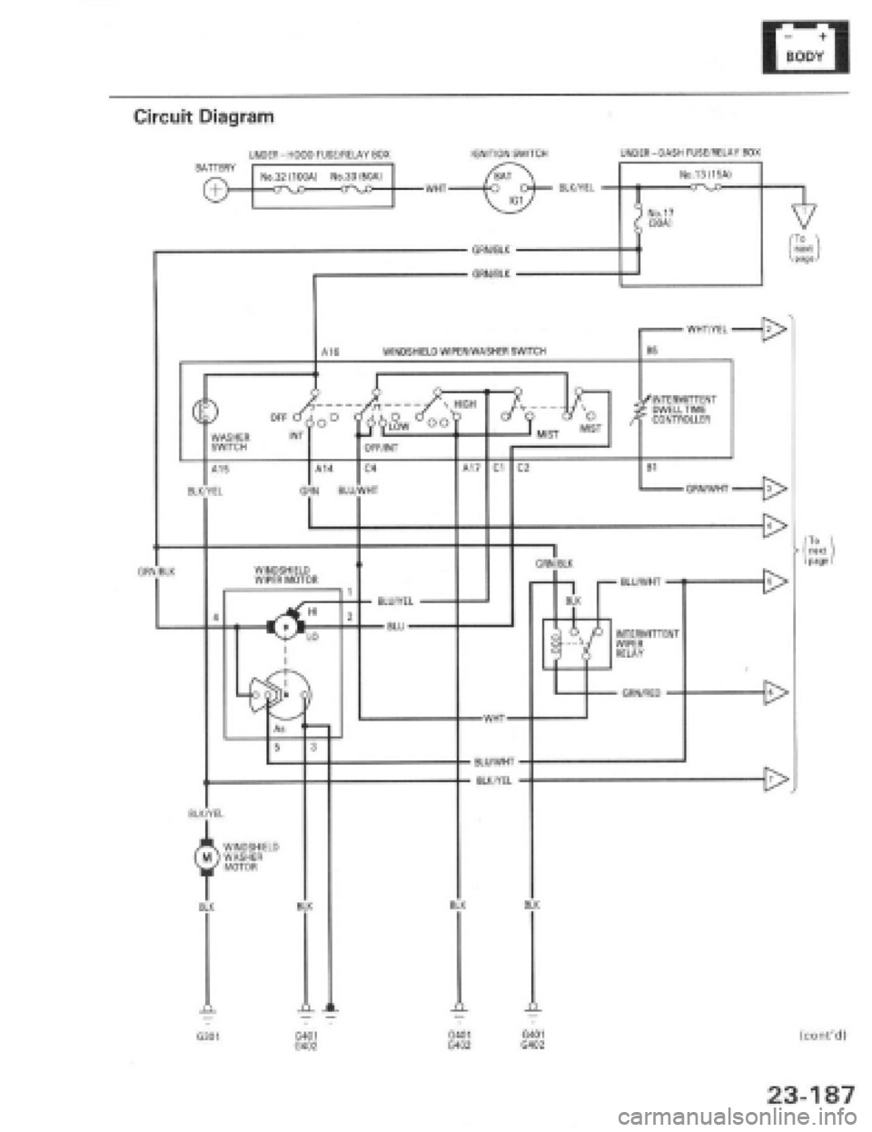 HONDA PRELUDE 1997  Service Repair Manual 