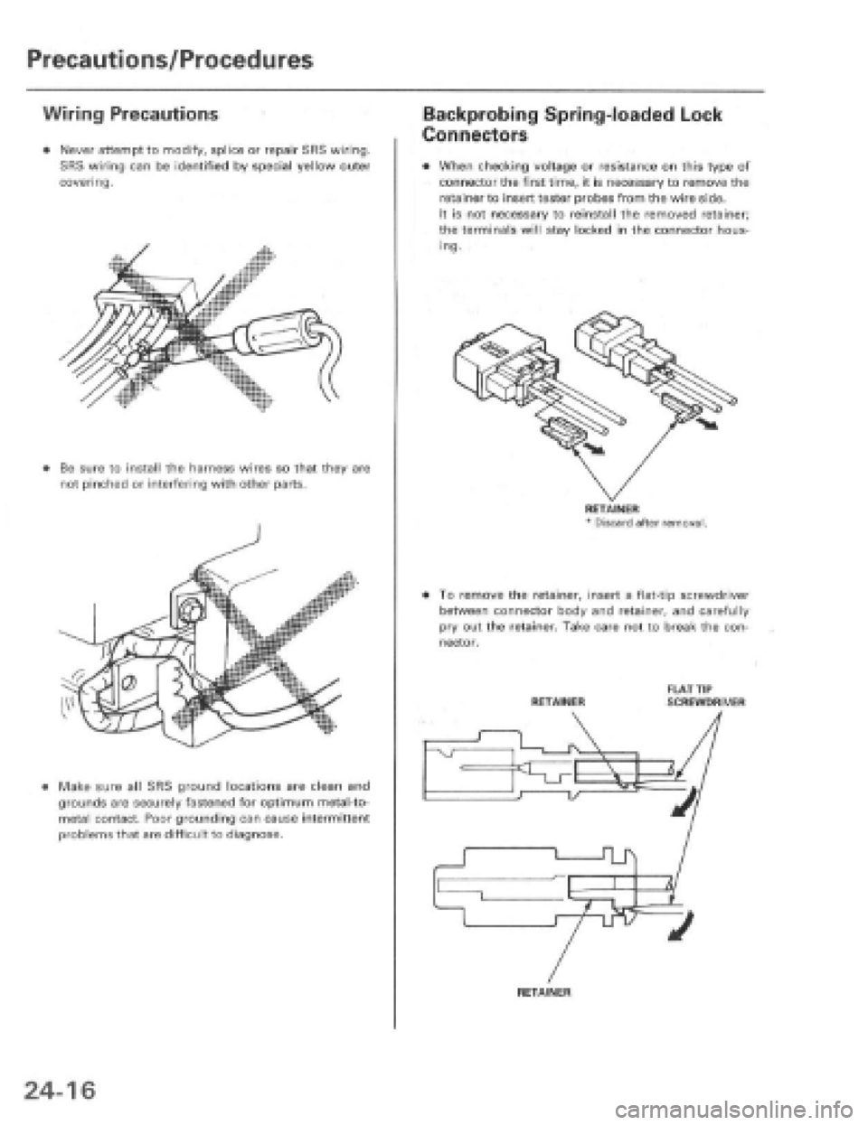 HONDA PRELUDE 1997  Service Repair Manual 