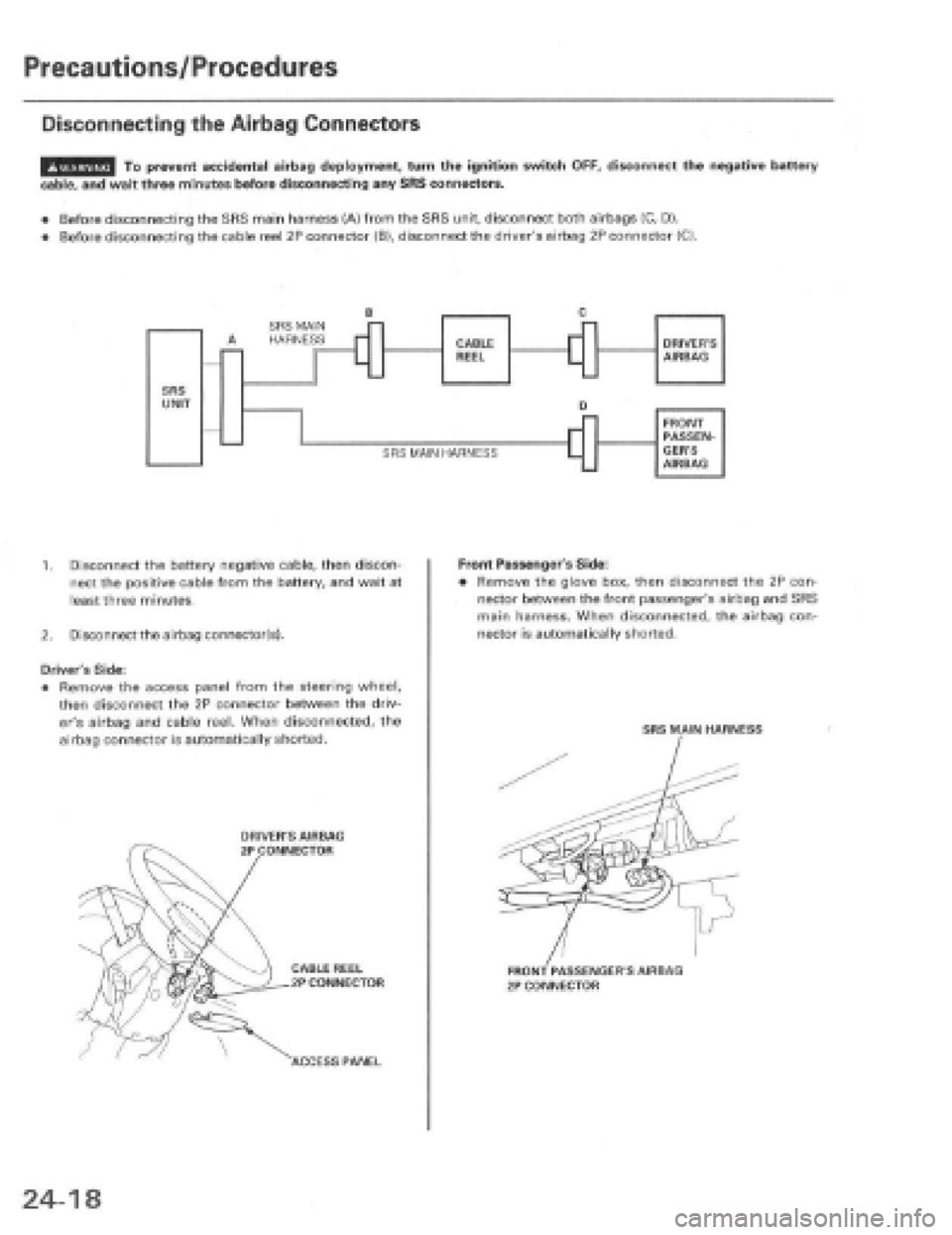 HONDA PRELUDE 1997  Service Repair Manual 