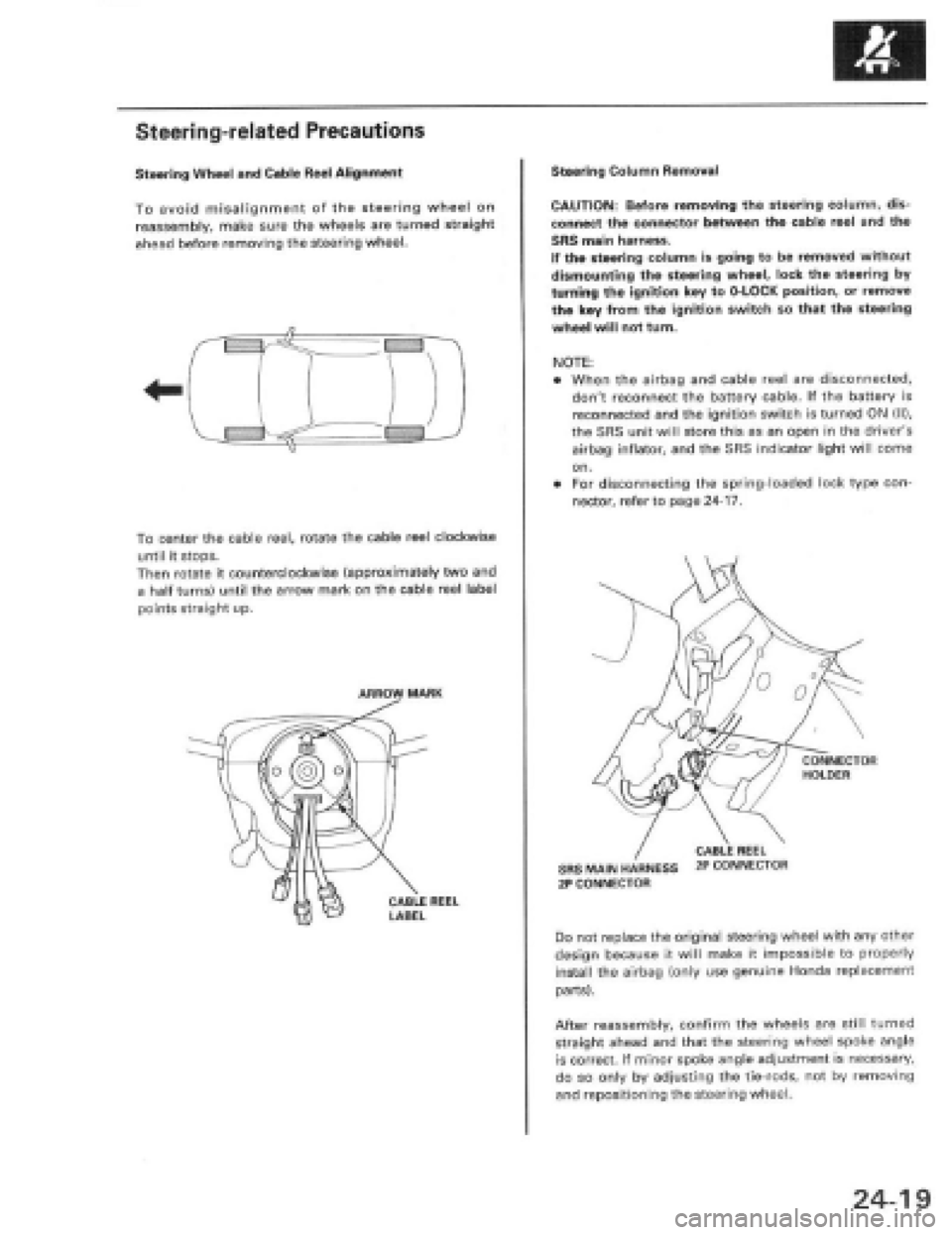 HONDA PRELUDE 1997  Service Repair Manual 