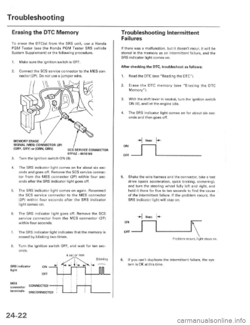 HONDA PRELUDE 1997  Service Repair Manual 