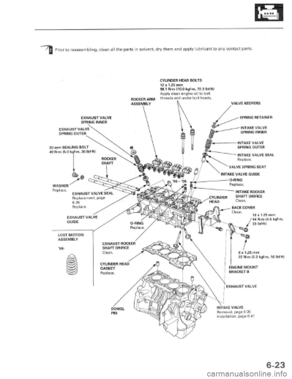 HONDA PRELUDE 1997  Service Repair Manual 