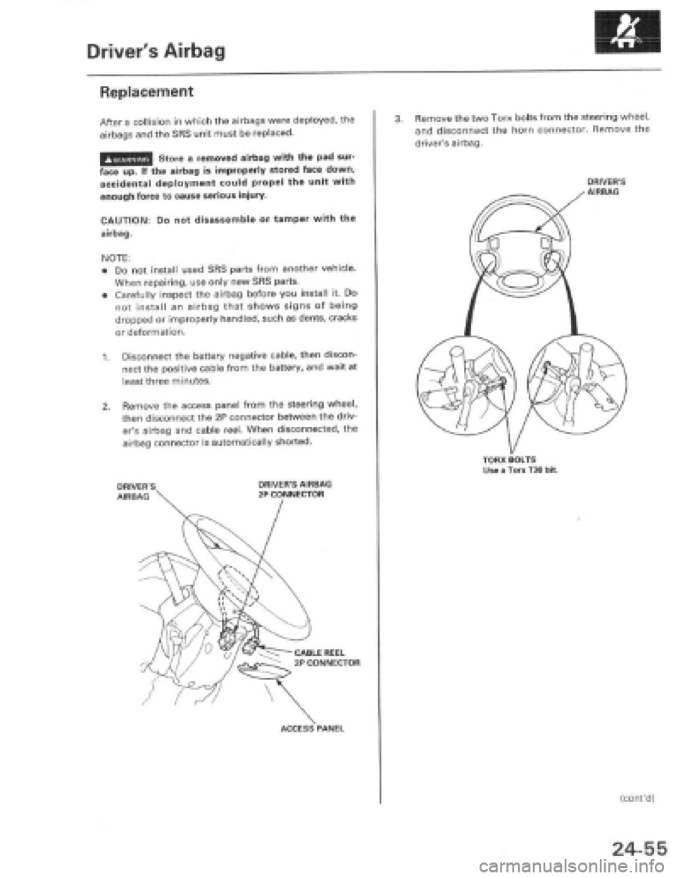 HONDA PRELUDE 1997  Service Repair Manual 