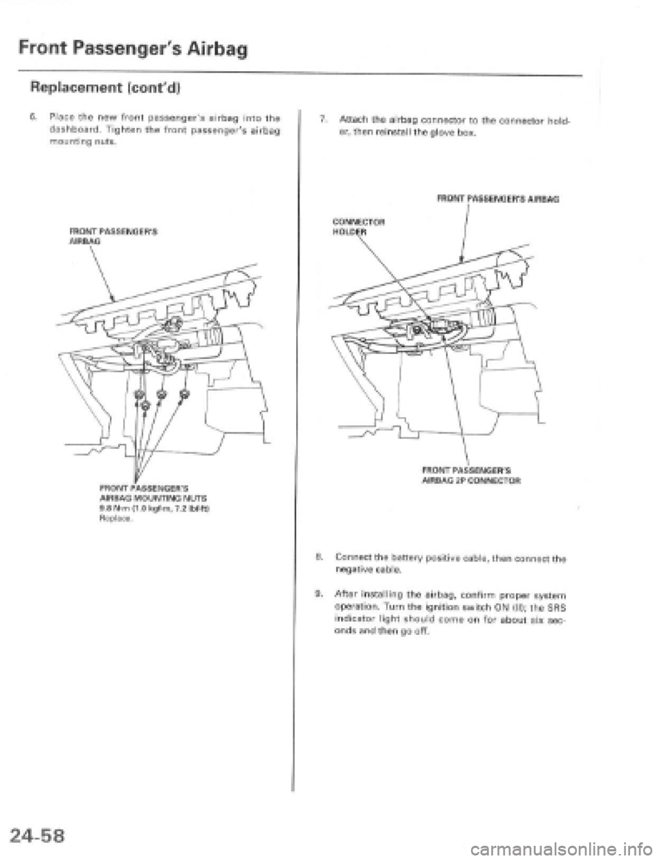 HONDA PRELUDE 1997  Service Repair Manual 