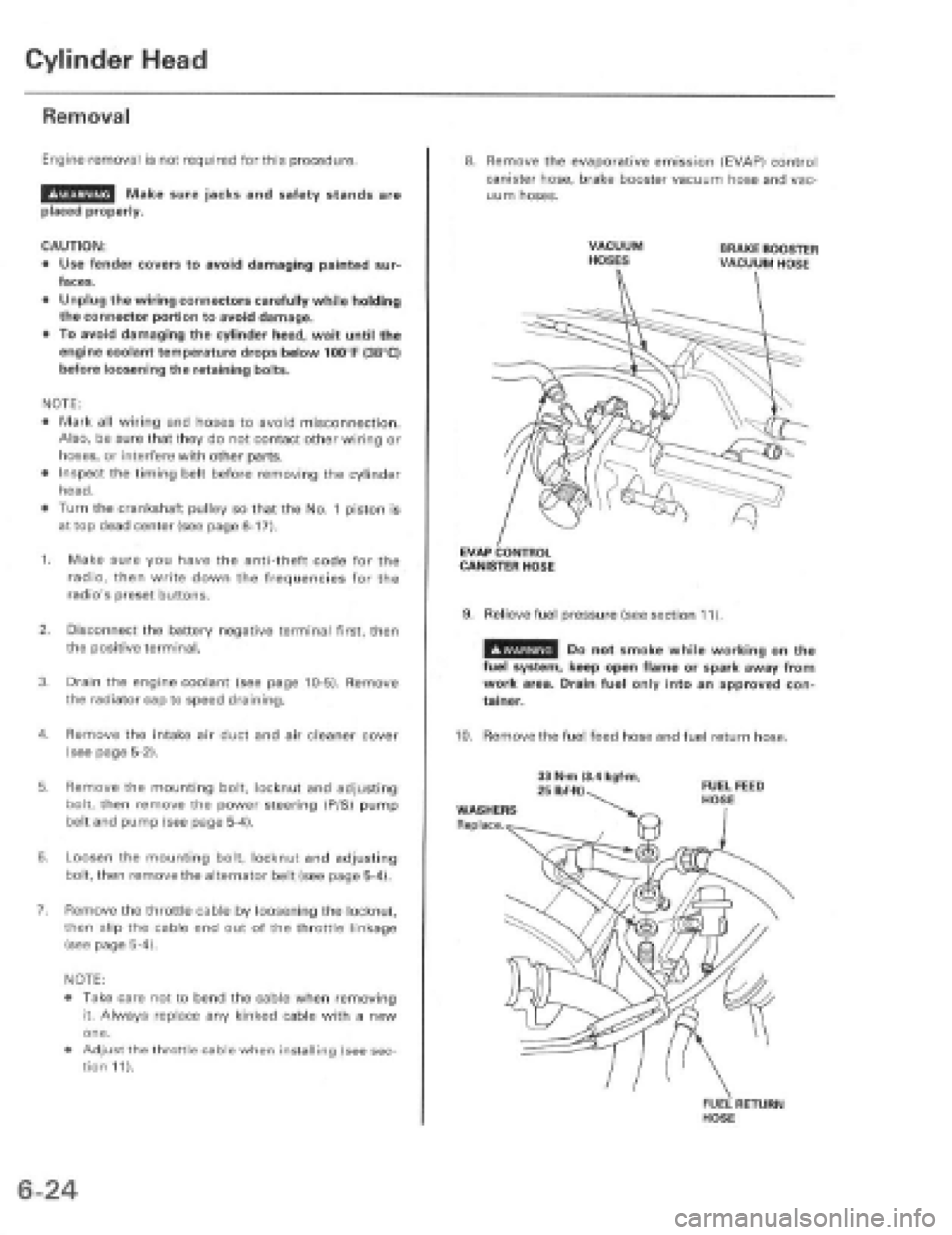 HONDA PRELUDE 1997  Service Repair Manual 
