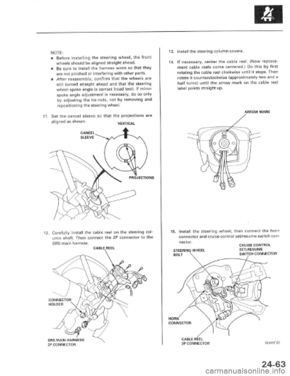 HONDA PRELUDE 1997  Service Repair Manual 