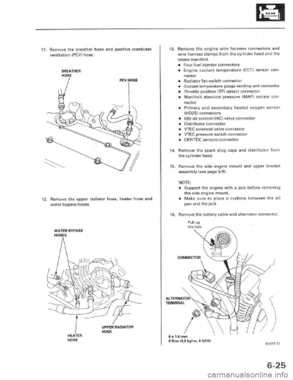 HONDA PRELUDE 1997  Service Repair Manual 
