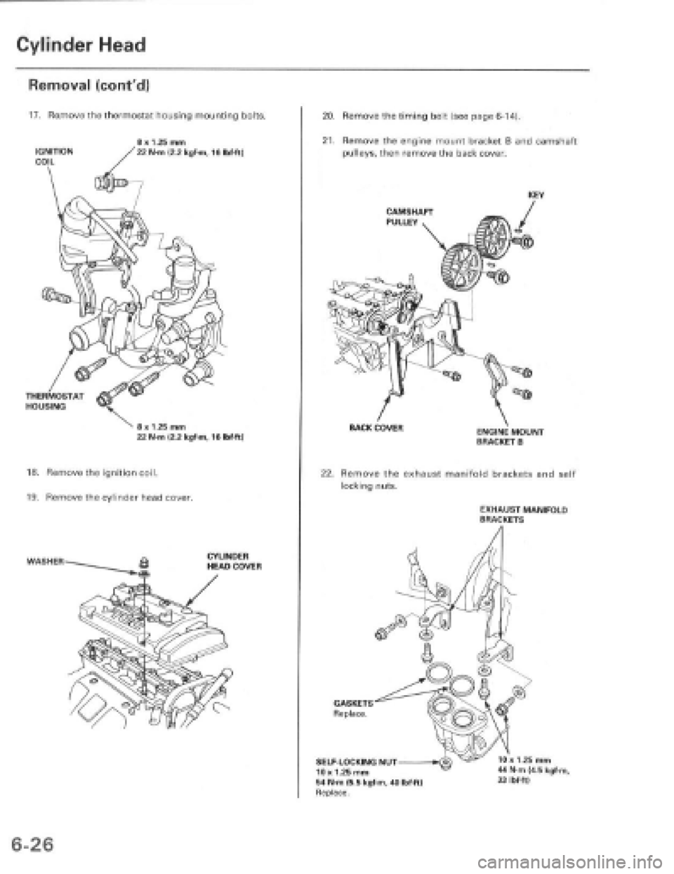 HONDA PRELUDE 1997  Service Repair Manual 