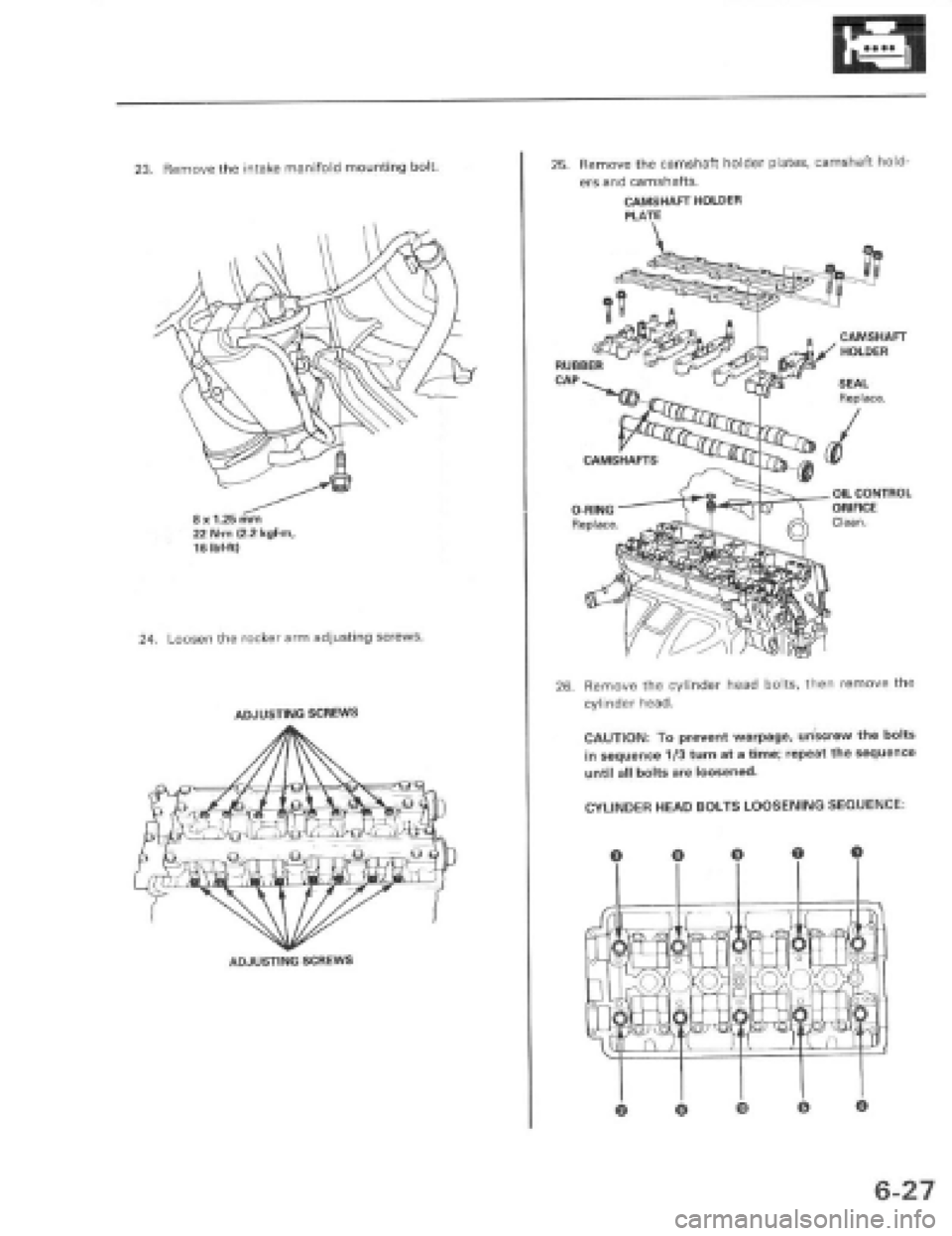 HONDA PRELUDE 1997  Service Repair Manual 