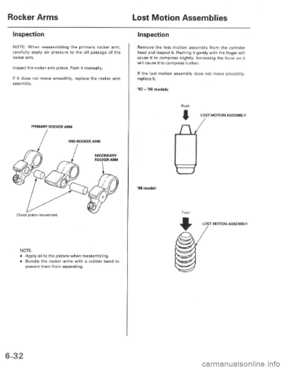 HONDA PRELUDE 1997  Service Repair Manual 