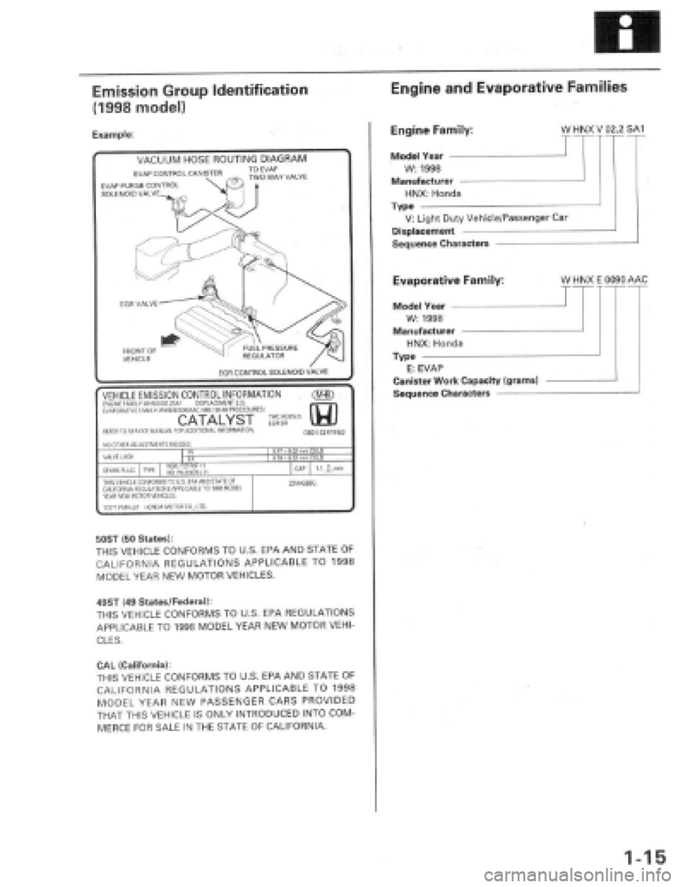 HONDA PRELUDE 1997  Service Repair Manual 