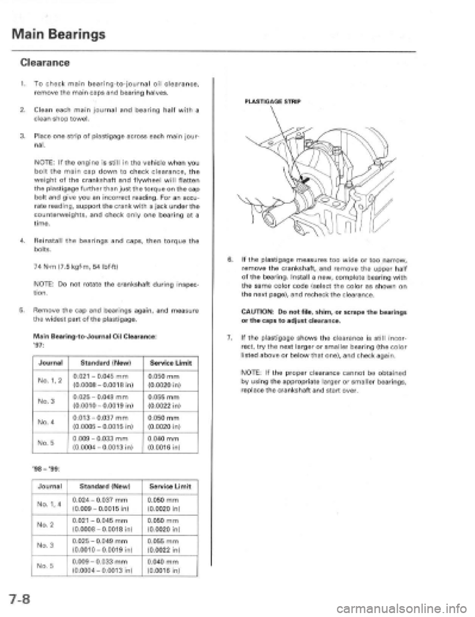 HONDA PRELUDE 1997  Service Repair Manual 